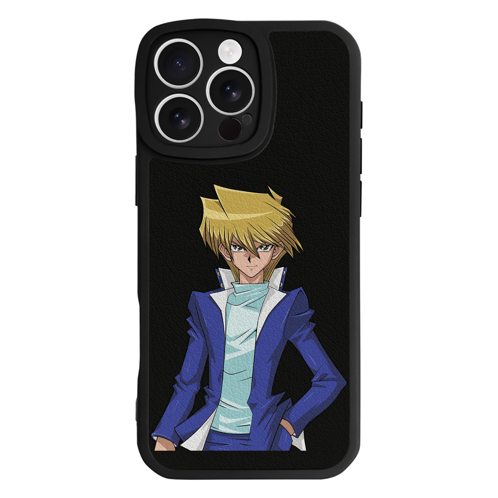 遊☆戯☆王 Yu-Gi-Oh! 【iPhone 16シリーズ対応】シリコンスマホケース（レザー調） 材質：シリコン